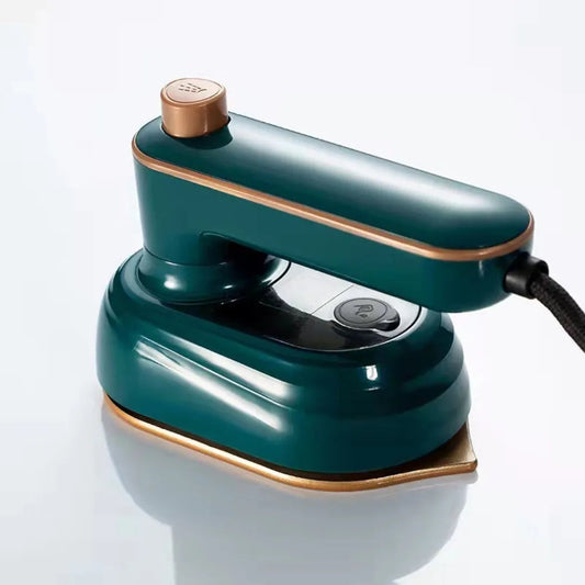 Mini Rotating Steam Iron – Portable Wet & Dry Handheld Garment Steamer.