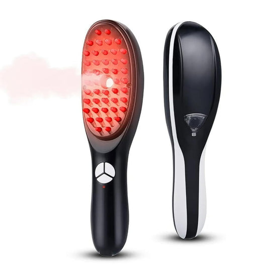 Steam Vibration Hair Growth Brush – Scalp Massager & Nourishing Hair Comb