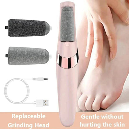 Rechargeable Electric Foot Callus Remover – Pedicure Heel Grinder & Dead Skin Remover