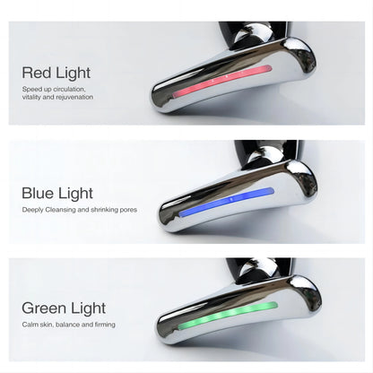3-in-1 Microcurrent Neck & Face Massager with LED Light