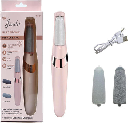 Rechargeable Electric Foot Callus Remover – Pedicure Heel Grinder & Dead Skin Remover