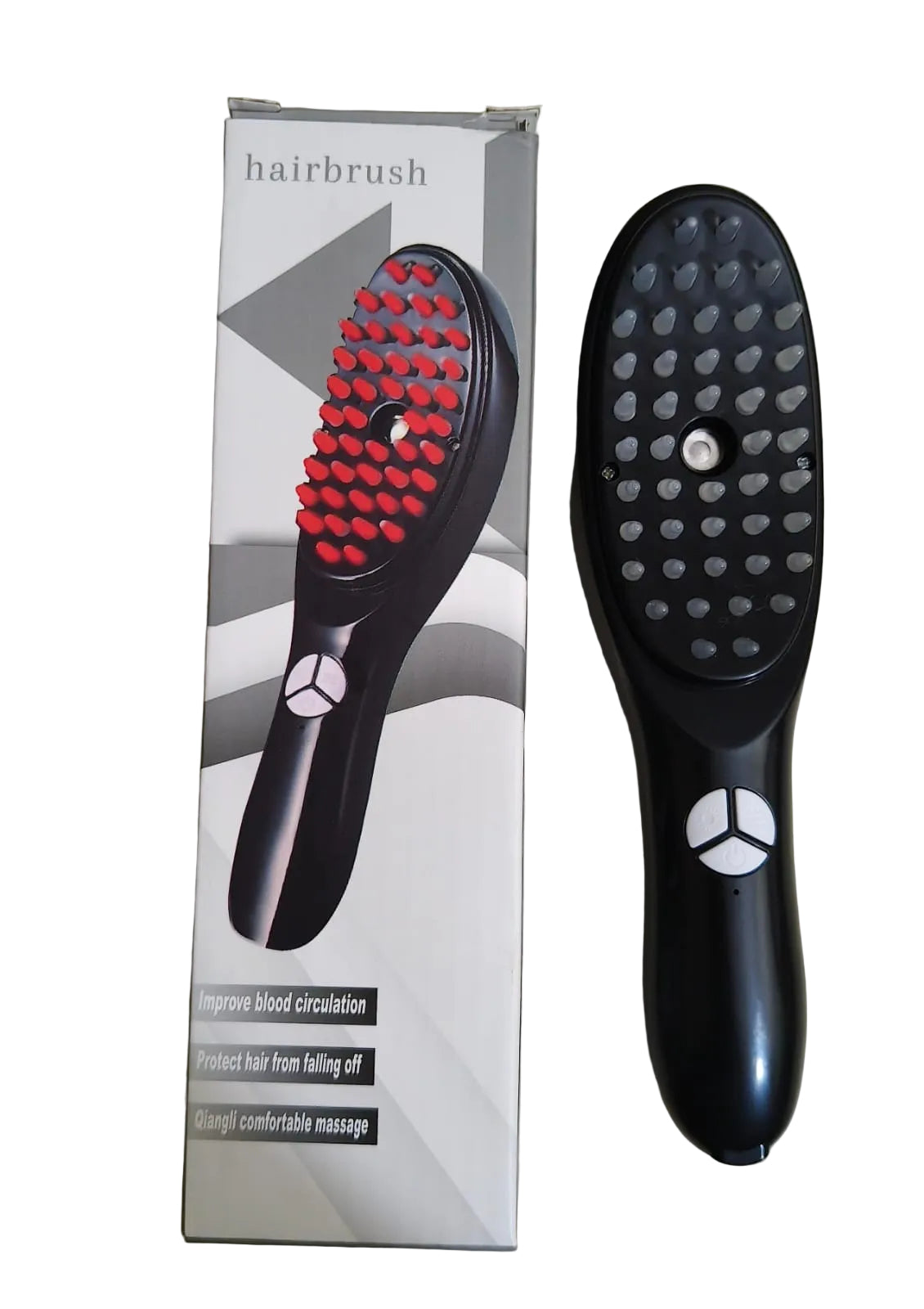 Steam Vibration Hair Growth Brush – Scalp Massager & Nourishing Hair Comb